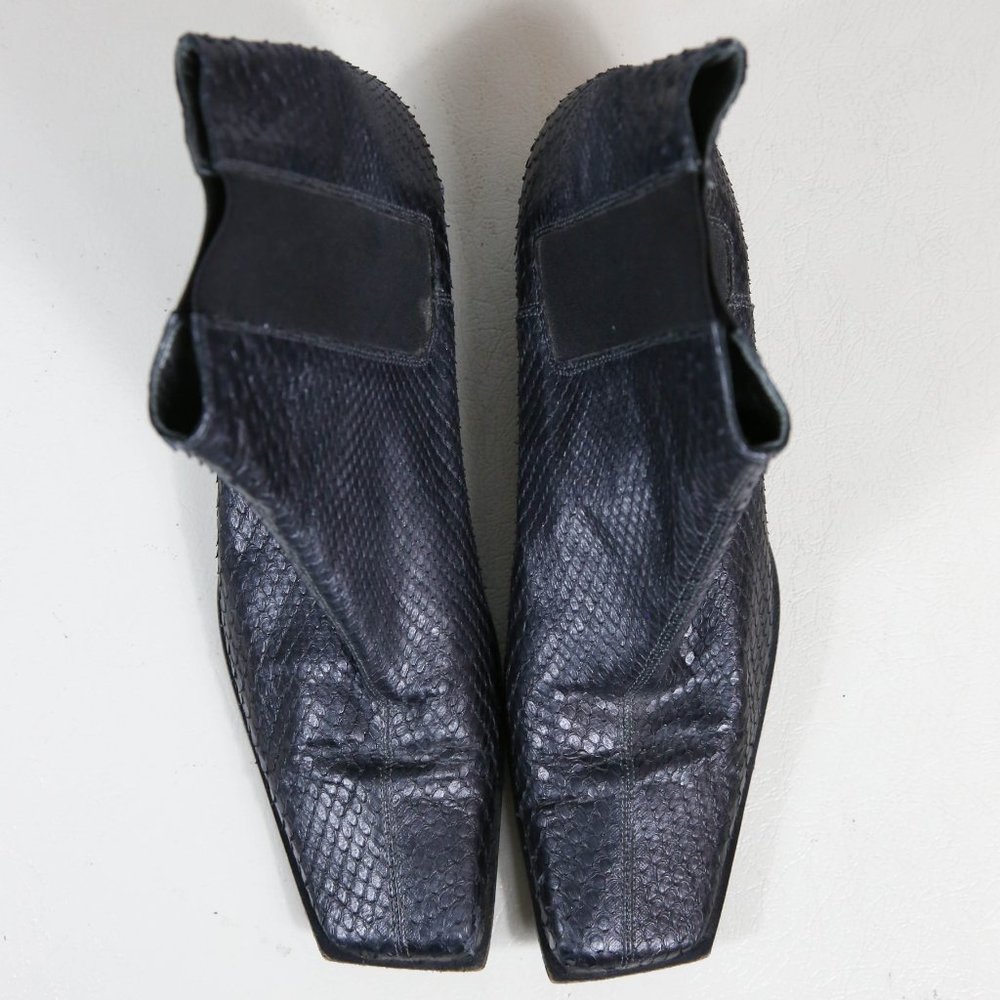 Patrick Cox Python Leather Bootie - image 3